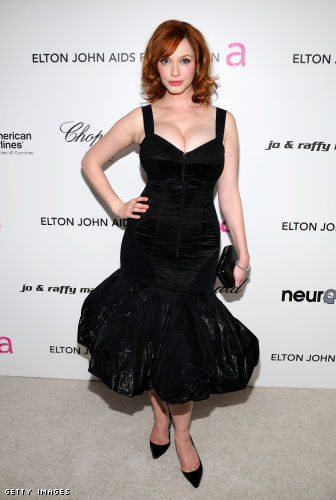 Christina Hendricks redheads with sexy legs